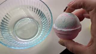 Bath Bomb ASMR 🫧🧼🫧 asmrsounds [upl. by Assinna]