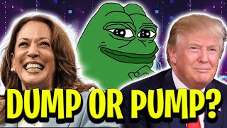 How Will The US Elections Affect Pepe Coin Pepe Coin News Today [upl. by Yeniffit]