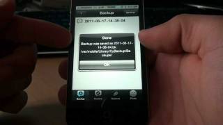 xBackup  Sauvegarder les applicationssources Cydia de votre iTouchiPhone [upl. by Reprah]