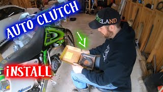 Rekluse auto clutch install  1998 Kawasaki KX250 [upl. by Arol366]