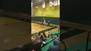 JV Basketball peak moment throwback buzzerbeater [upl. by Danica]