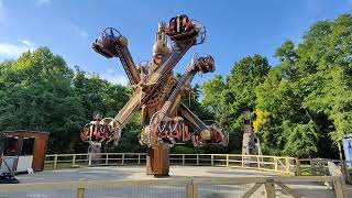 Steam Whirler at Six Flags America full circuit [upl. by Anitan]