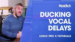 Logic Tips Ducking Delay Vocals [upl. by Sirac]