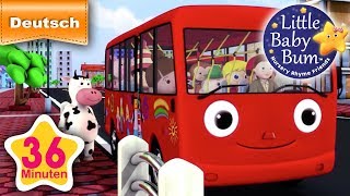 Die Räder vom Bus  Teil 2  Und noch viele weitere Kinderlieder  von LittleBabyBum [upl. by Hart643]