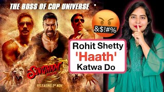 Singham Again Movie REVIEW  Deeksha Sharma [upl. by Gibbie]