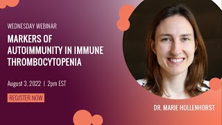 Markers of autoimmunity in immune thrombocytopenia [upl. by Kaitlyn]