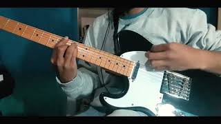 How to play the solo on Paranoid Android by Radiohead [upl. by Ecinerev]