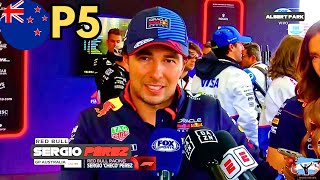 quotMax No hubiese Ganadoquot  Declaraciones Checo Pérez Tras Finalizar P5  Australia 2024 [upl. by Erdua]