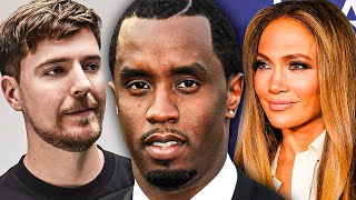 ¡Diddy HABLA y ACABA con Hollywood La CINTA de J Lo y la ESTAFA millonaria de MrBeast [upl. by Saoj]