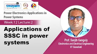 Lec 36 Applications of SSSC in power systems [upl. by Towrey]