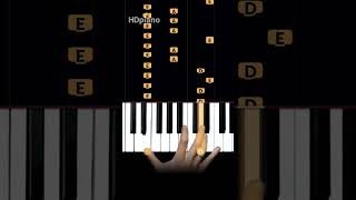 EPIC amp DRAMATIC movie theme on piano pianotutorial shorts [upl. by Fisk]