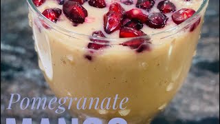 Pomegranate mango shake [upl. by Myrna435]