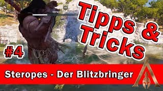 ASSASSINS CREED ODYSSEY ⚔️ Tipps amp Tricks für Steropes der Blitzbringer [upl. by Mutat881]