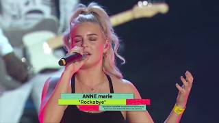 Anne Marie quotRockabyequot LIVE at Premios Telehit 2017 [upl. by Etana519]