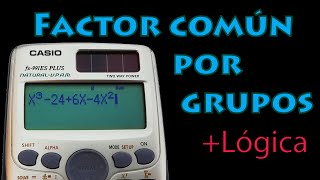 FACTOR COMÚN por GRUPOS  Factorización casos de factoreo 2 [upl. by Cosette]