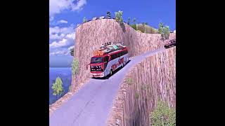 LIVE MULU GAJIAN KAGAK Escape from Dangerous Cliffside Paths Bus AdventureEuro Truck Simulator 2 [upl. by Gromme]