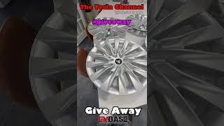 Give Away Model 3 Highlander Wheel Covers evbaseofficial giveaway model3highland [upl. by Froma693]