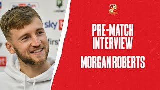 Morgan Roberts  Swindon Town vs Northampton Town  PreMatch Interview [upl. by Oicnedurp]