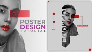 Poster Design  Masking in Photoshop  Photoshop Tutorial [upl. by Natehc]