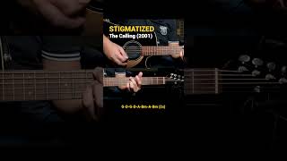 Stigmatized  The Calling 2001 Easy Guitar Chords Tutorial with Lyrics Part 1 SHORTS REELS [upl. by Eselrahc580]