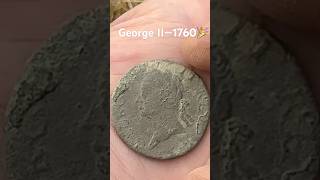 Bucket list COIN HIBERNIA1760an Irish farthing🍀 [upl. by Raveaux764]