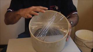 Homemade packing tape drum  Childs Play Music [upl. by Eltsyrk16]