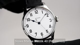 Stowa Marine Klassik 40 Preowned [upl. by Frederiksen]