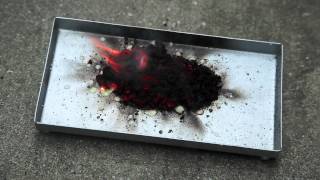 Burn Reaction Tests for Sugar and Potassium Nitrate Powder Mix [upl. by Pentheas]