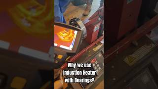 Why we use Induction Heater with motor bearings electrical inductionmotors electricalengineering [upl. by Bilak]