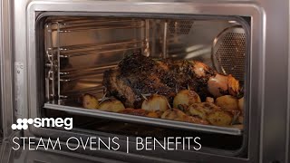 The Benefits of Steam Cooking  Smeg Ovens [upl. by Rellek102]