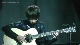 Maurice Ravel Bolero Sungha Jung Acoustic Tabs Guitar Pro 6 [upl. by Linad]