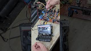 Test my old cassette mechanism cassetteplayer [upl. by Martie]