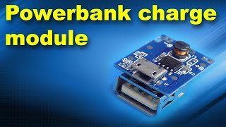 Powerbank charge module [upl. by Enala131]