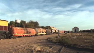 Tren del Belgrano Cargas 7739 pasando por Chuña Córdoba [upl. by Ribaudo]