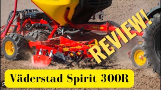 Review Väderstad Spirit R 300S [upl. by Zilla135]