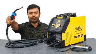 Unboxing and Test Shakti MIGMAGMMA GasGasless Welding Machine 3 In 1 মিগ ওয়েল্ডিং মেশিন টেস্ট [upl. by Mcconaghy]