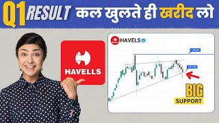 Havells Q1 Results 2025  Havells Share Latest News  Havells Results Today  Havells Results News [upl. by Nihsfa]