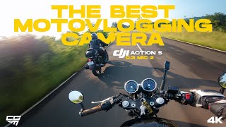 Best Motovlogging camera  DJI Action 5 Pro  DJI Mic 2  Full day Video  Mumbai to Dapoli  4K [upl. by Giorgia638]