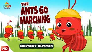 The Ants Go Marching One By One Hurray II Most Polpular Kids Rhyme II Kids Sing Along Song kids [upl. by Ecyor5]