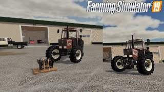 Bought amp Installed a Front PTO Lifter on My Tractor FS19 [upl. by Haraf]