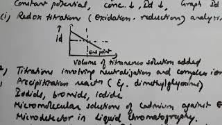 Applications of Amperometric titration [upl. by Banquer810]