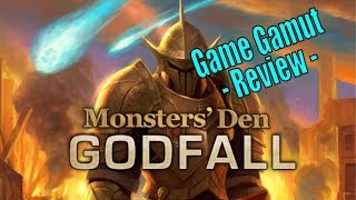 Monsters Den Godfall  Review  OMFG FINALLY [upl. by Eemyaj88]