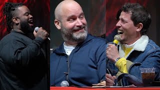 Tom Segura Laughing at David Lucas and Tony Hinchcliffe Roasting  Kill Tony Clips [upl. by Belia712]