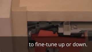 Inset Drawer Adjustment Feature  QuickTips from Showplace [upl. by Manfred54]