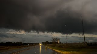 Texas Tornado Outbreak Nov 4 2022  Storm Vlog [upl. by Carmel342]