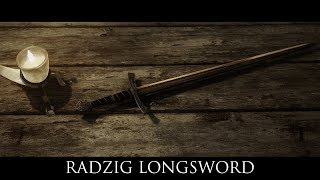 TES V  Skyrim Mods Radzig Longsword [upl. by Manwell]