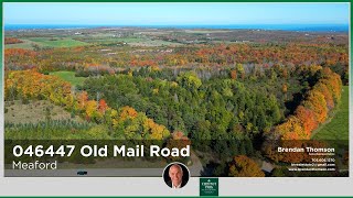 046447 Old Mail Road Meaford Ontario 4 bed 4 bath home [upl. by Lerim]