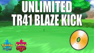 How To Get Unlimited TR41 Blaze Kick From The CramoMatic  Pokemon Sword and Shield [upl. by Bonny]