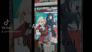 Lycoris Recoil MANGA TOMO 1 tiktok manga otakus [upl. by Akemat]