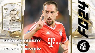 Franck Ribery  88  Icon Player Review  EA FC24 Ultimate Team [upl. by Cornelius]